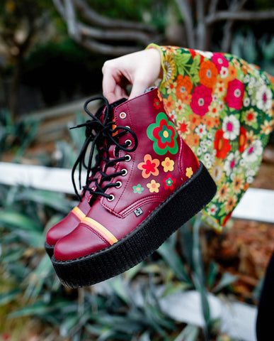 Lindsee Bee x T.U.K. Footwear | Tattoo Creepers