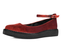 Burnt Orange Pointed Ballet Creeper