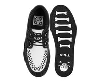 Black & White D-Ring Sneaker