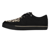 Black & Leopard Vegan Sneaker