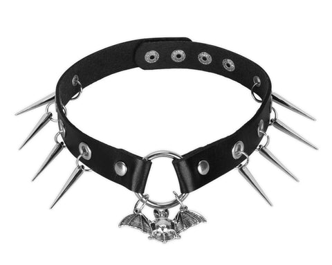 Spiked Bat Choker