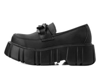 Black TUKskin™ Anarchic Airship Chain Loafer