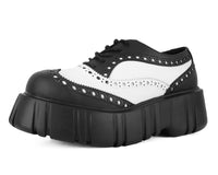 Black & White TUKskin™ Anarchic Airship Brogue