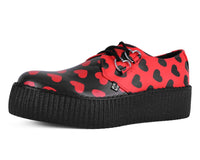 Black & Red Hearts Viva Mondo Creeper