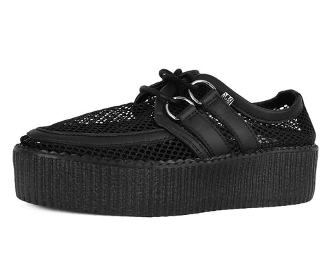 Black Fishnet Viva Mondo Creeper