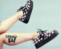 Red & White Checkered Viva Mondo Creeper