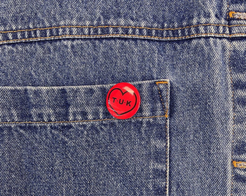 Red Heart Pin