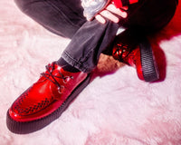 Red Patent Viva Mondo Creeper