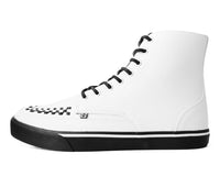 White TUKskin™ 8-Eye Sneaker Boot