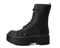 Black TUKskin™ 10-Eye Double Decker Boot