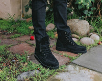 Black Suede 7-Eye VivaII Boot