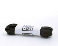 120 CM Metallic Black Flat Laces 