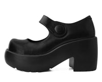 Black Bubble Anarchic Mary Jane Platform