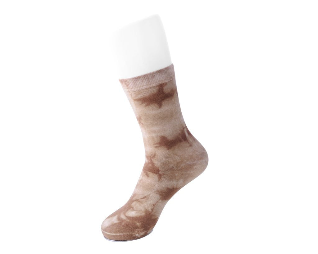 Tie-Dye Chocolate Women's Crew Sock