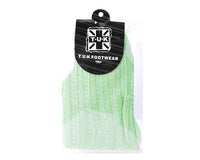 Lime Mesh Sock