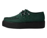 Dark Cedar Faux Suede Creeper