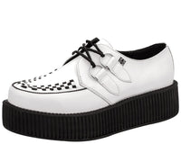 White Leather Creeper - T.U.K.