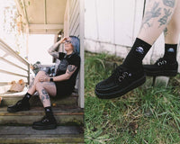 Black Suede Viva Mondo Creepers